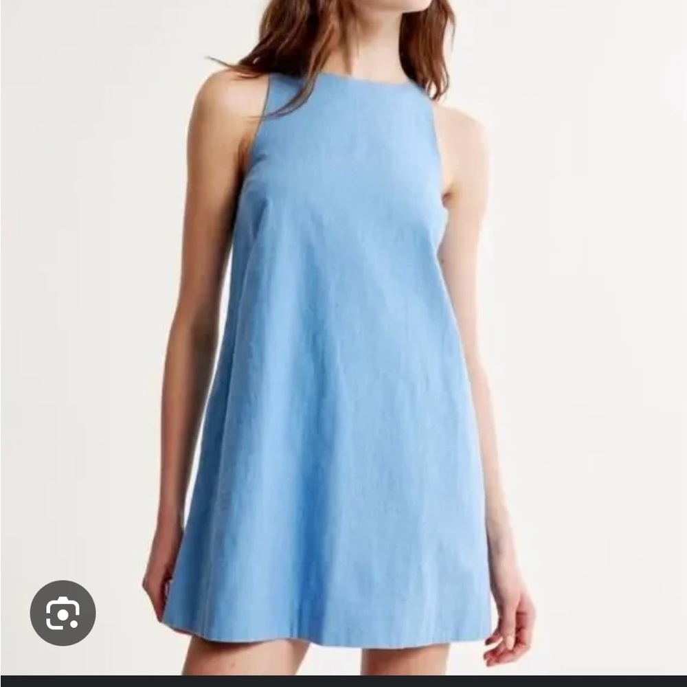 Abercrombie babydoll sleeveless mini dress